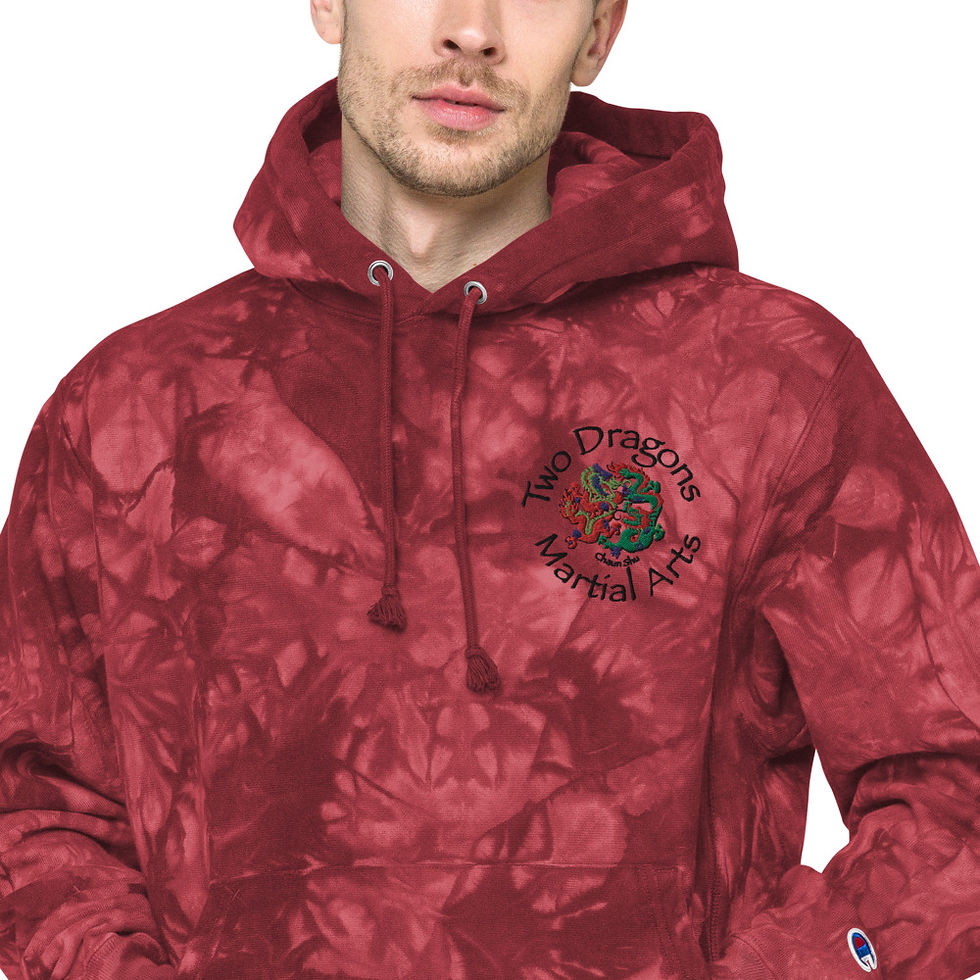 Thumbnail: TDMA logo Unisex Champion tie-dye hoodie2022
