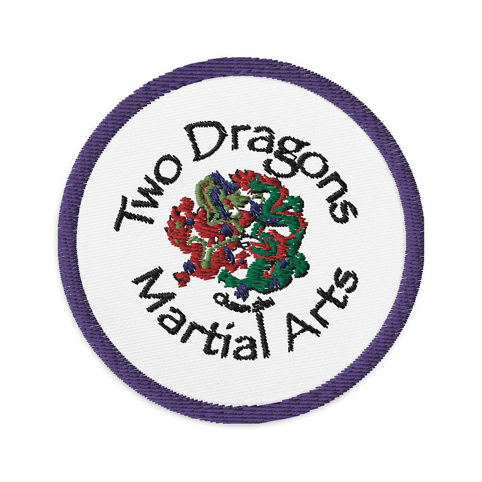 Thumbnail: 2022 purple belts Embroidered patches