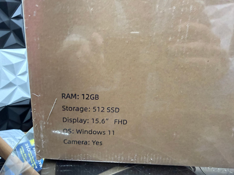 Thumbnail: Anna Bella 15.6 laptop 12gb Ram 512 SSD