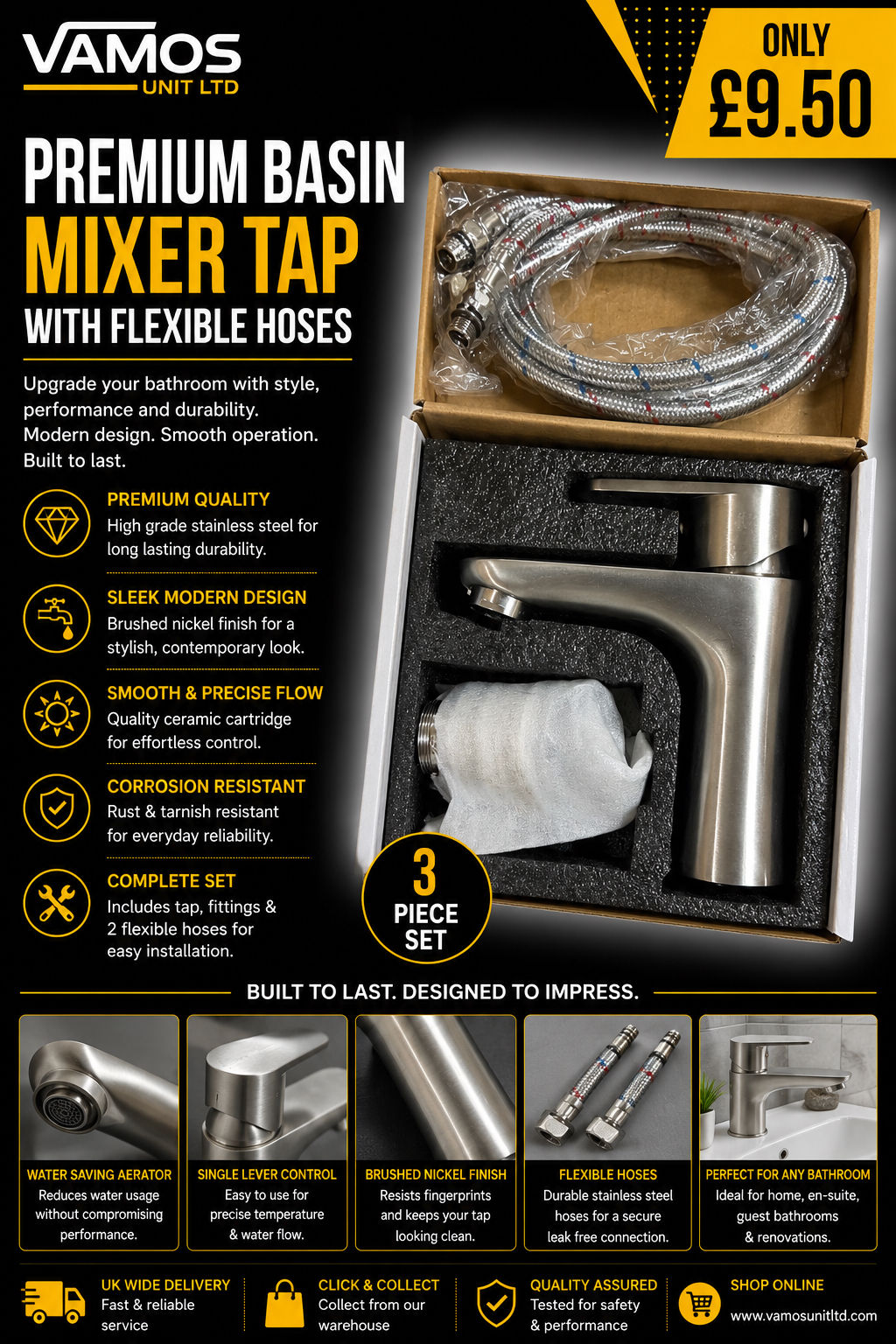 Bathroom sink mix tap