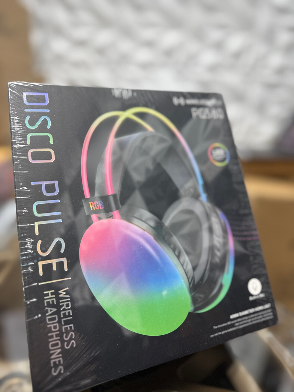 Thumbnail: RGB White  Gaming Wireless Headphones 