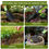 Thumbnail: 6 PCS Garden Tools Set Gardening Hand Weeding Fork Trowel Hoe Rake Plant Stakes