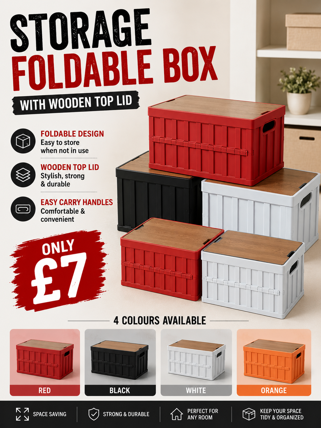 Foldable Storage Box