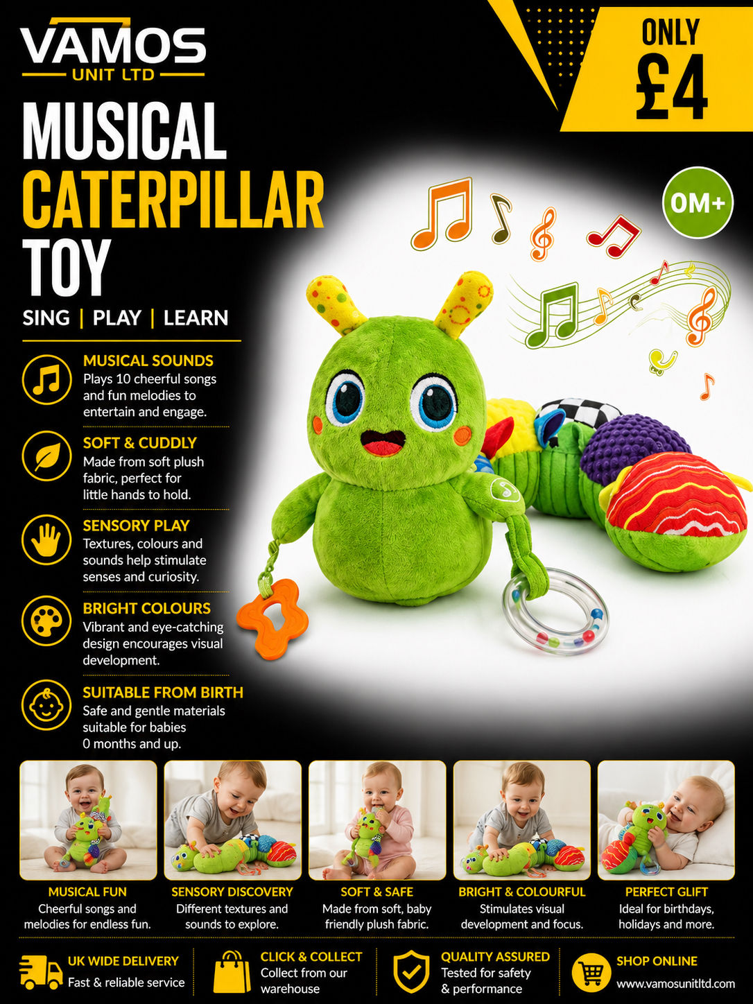 Soft musical toy 