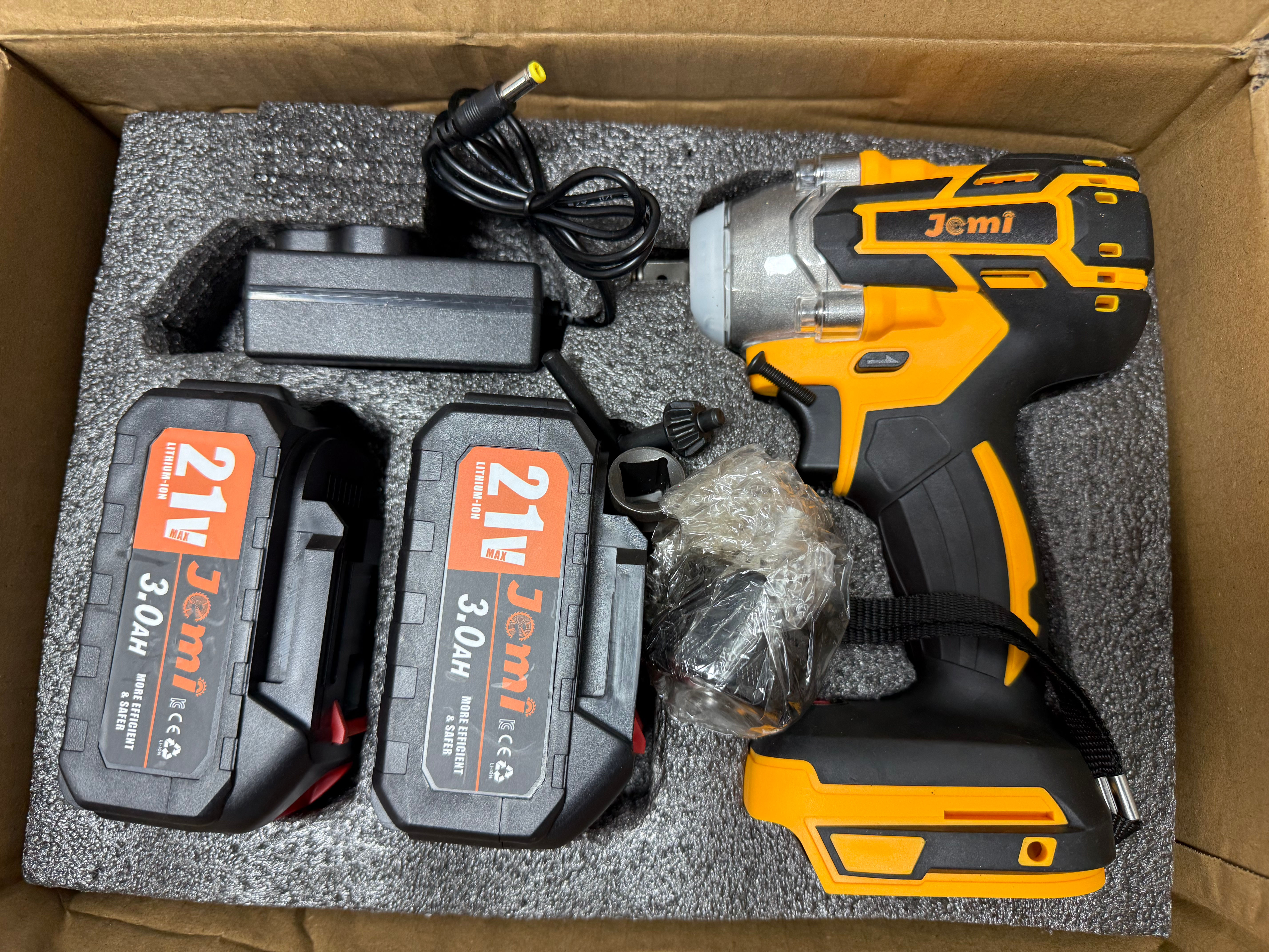 Cordless impact 2 batteries 