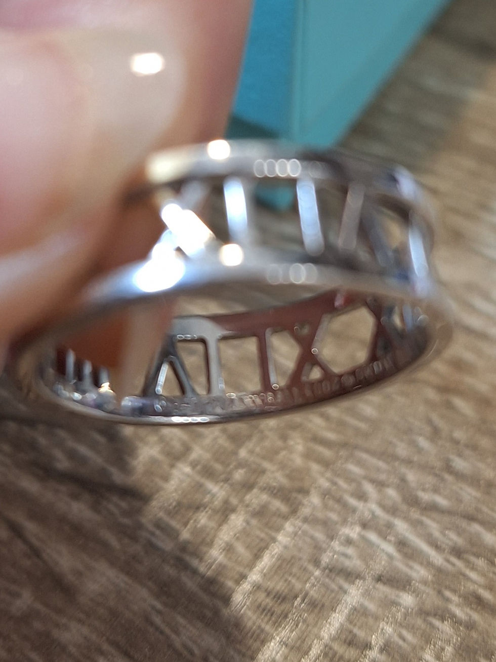 Thumbnail: 18ct white gold Tiffany Atlas Ring 