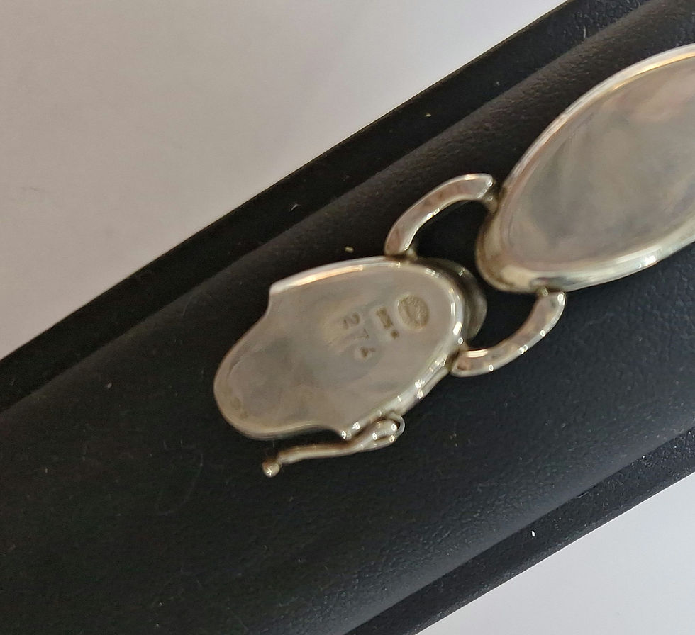 Thumbnail: S50.  Georg Jensen sterling silver bracelet 