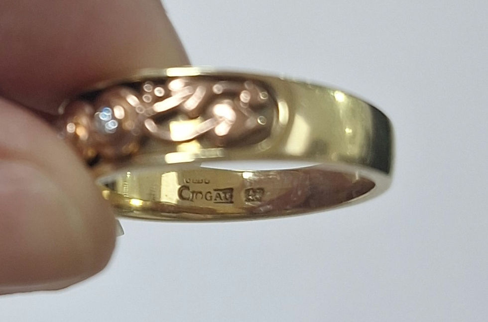 Thumbnail: G36.  Clogau Gold Tree of Life Trilogy Ring