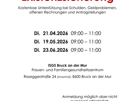 Beratung zur Existenzsicherung ISGS Bruck an der Mur