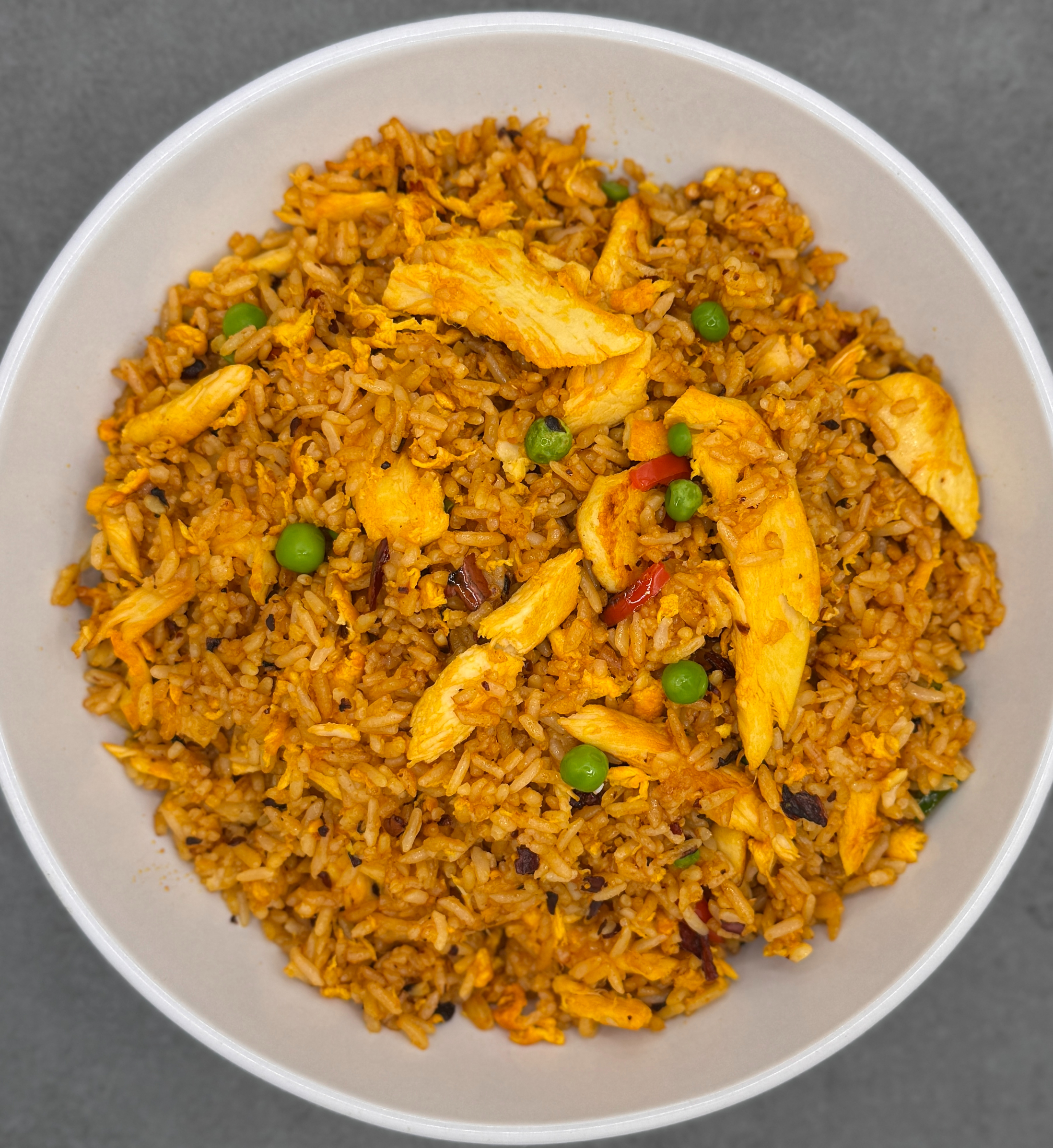 Arranged Food and Objects