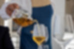 Preparation of infusion tea in wineglasses