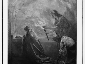 Set of paintings of Christ’s passion, by Kosheleff, in Russian Hospice, Jerusalem. Christ̵
