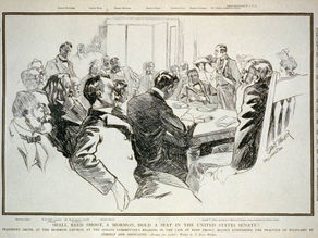 Shall Reed Smoot, a Mormon, hold a seat in the United States Senate?