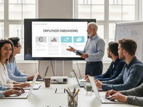 Professional starting a new job and planning a successful onboarding during the first 90 days