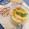 Hummus se sušenými rajčaty