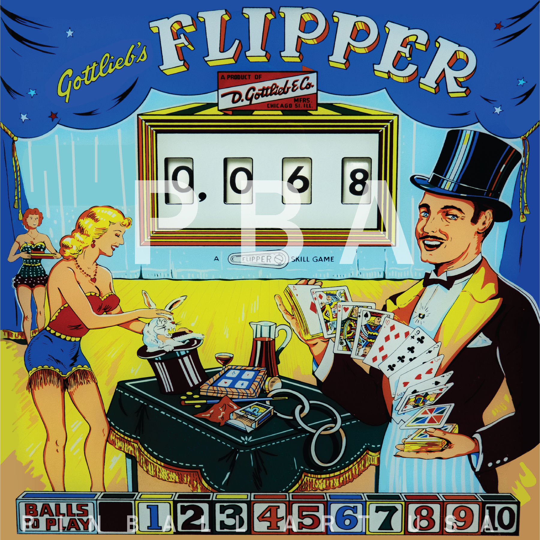 Flipper 1960 Gottlieb