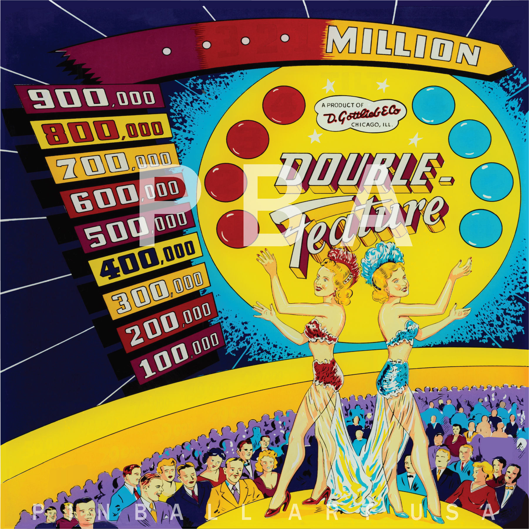 Double Feature 1950 Gottlieb