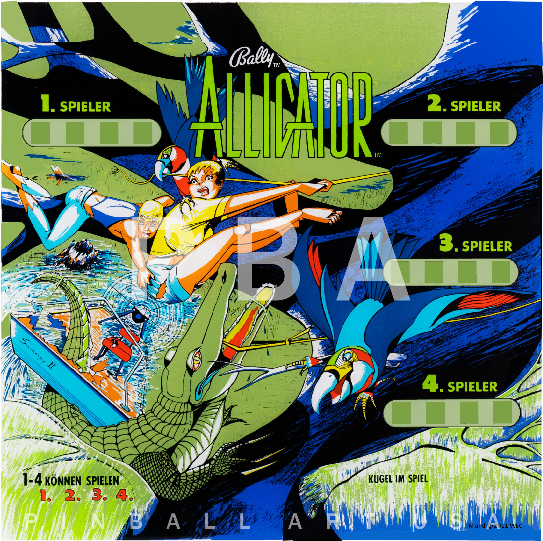 Alligator 1968 Bally