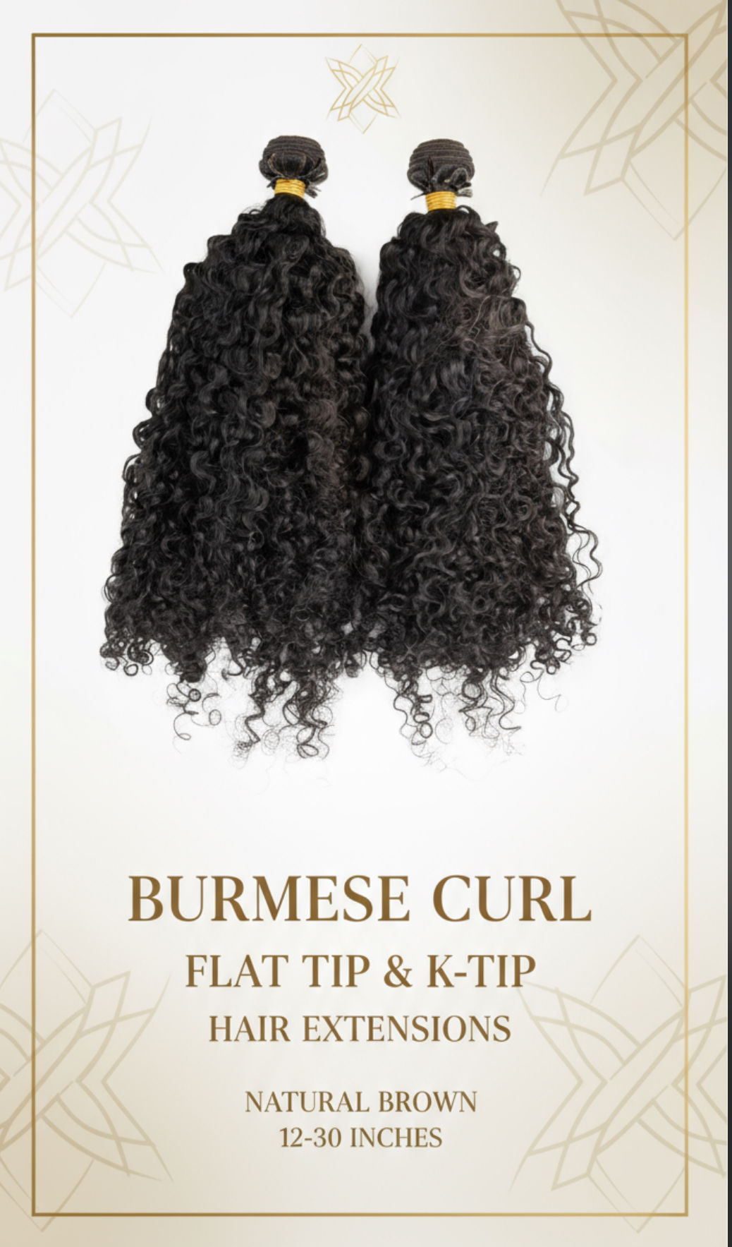 Zoey Blink curl Burmese hair Bundles