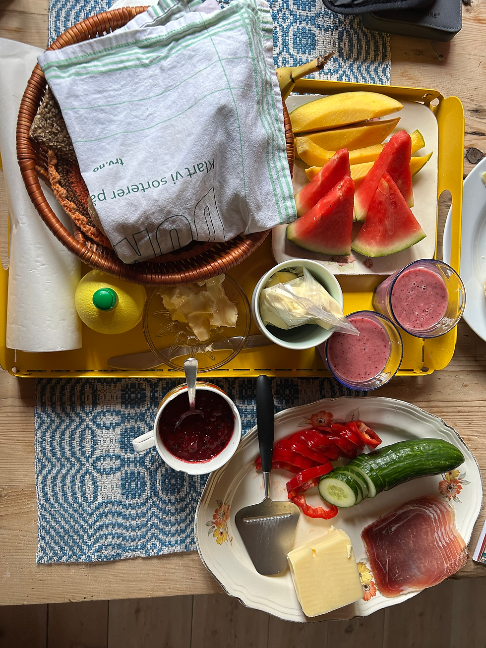 Frühstück bei Tiril