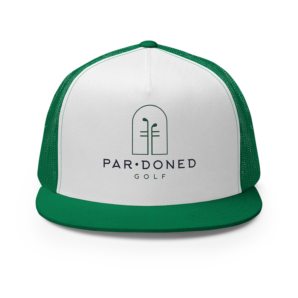 Thumbnail: Pardoned Golf Trucker Cap