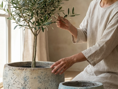 Luxury ceramic planter by Matka and Moss