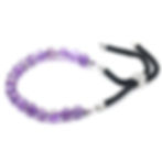 Intuition - Amethyst 925 Silver Plated Bracelet