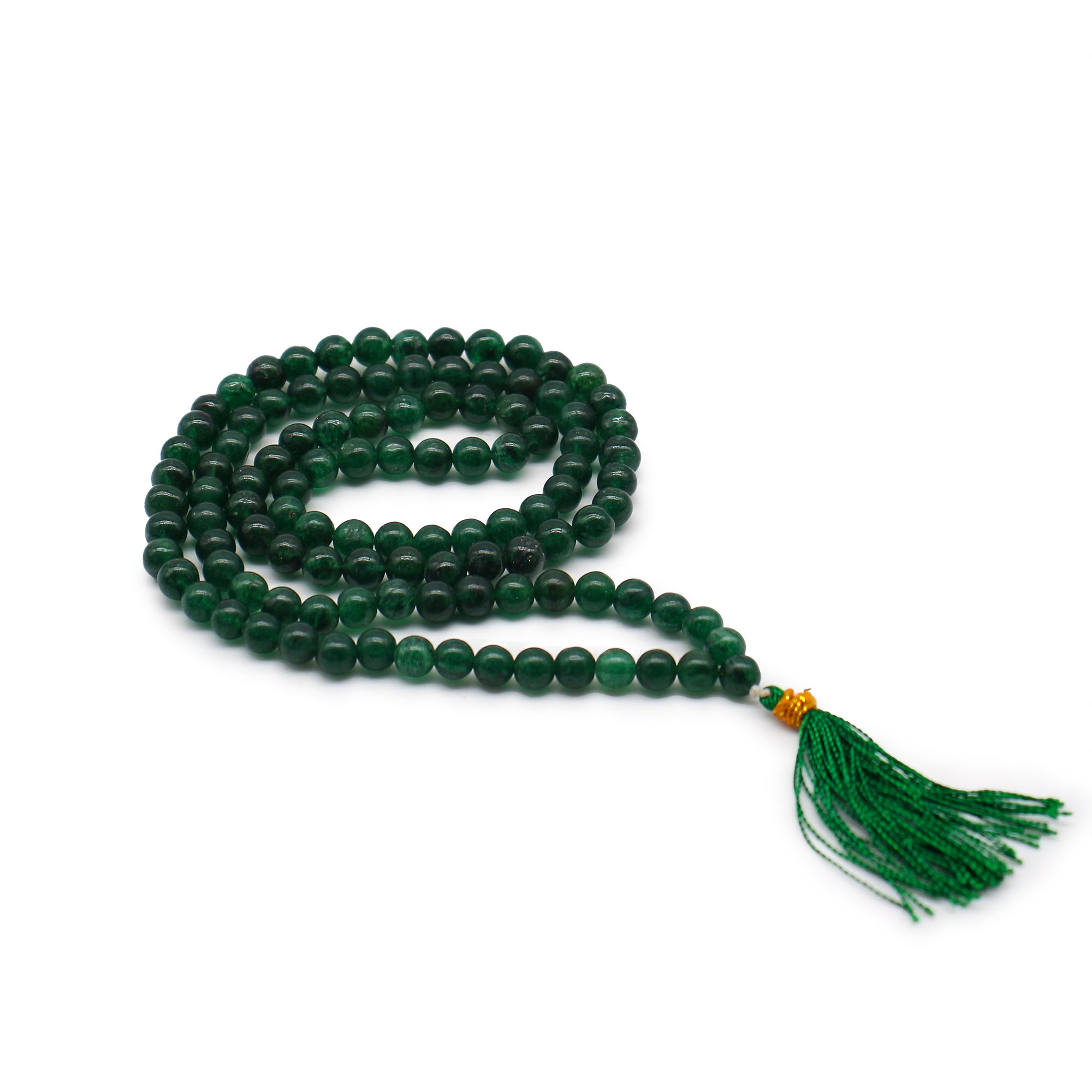Good Luck Jade Mala Beads - Attract Luck, Prosperity and Abundance