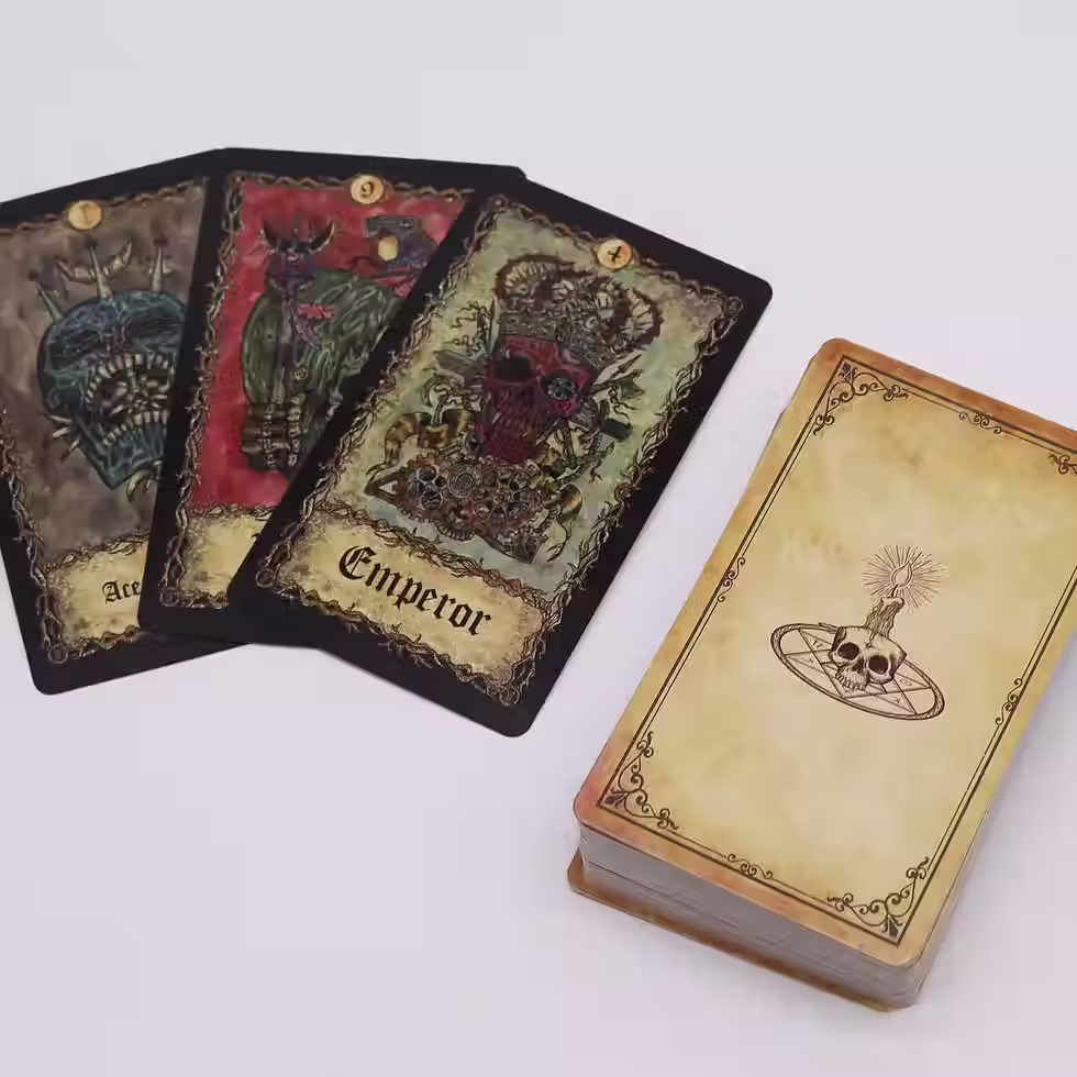Requiem Arcana Tarot Cards | Gothic Tarot Deck, Shadow Work & Spiritual Guidance