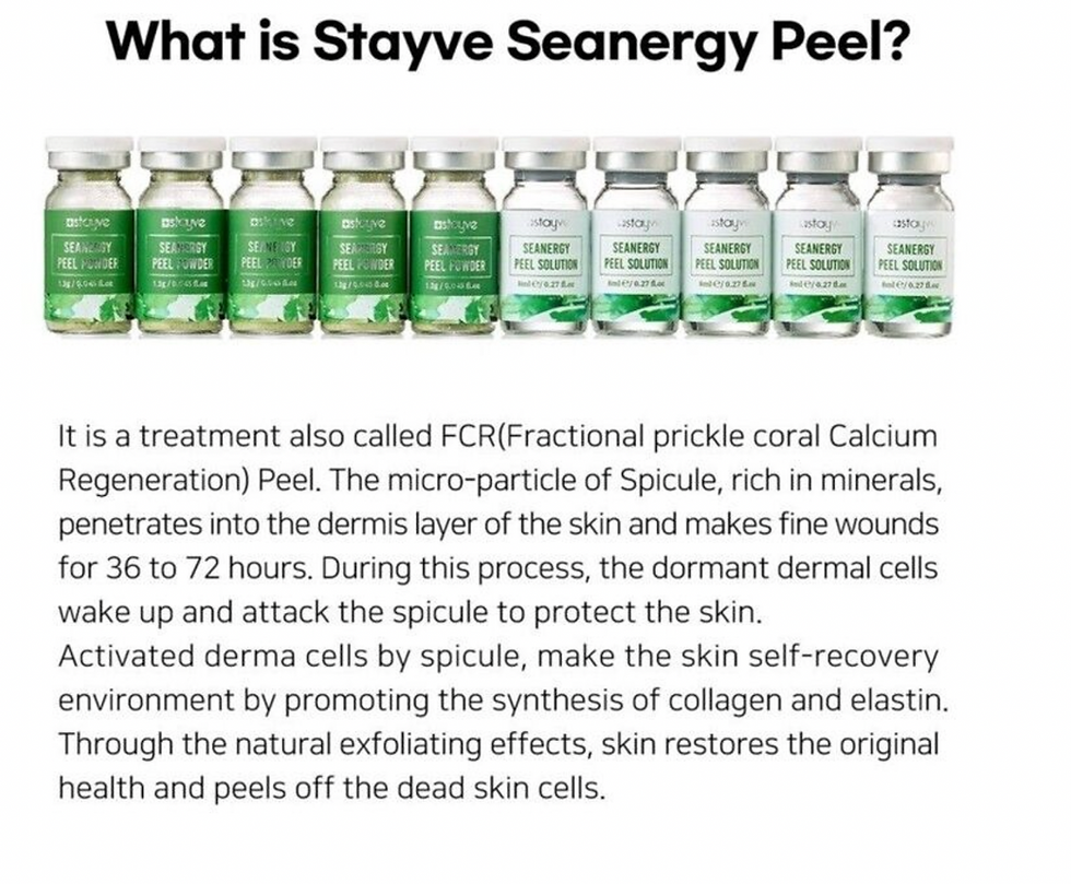 Thumbnail: Stayve Seanergy Peel-chemical peel