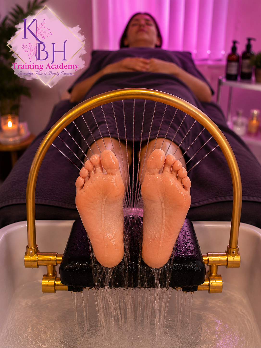 Luxury Japanese foot spa treatment