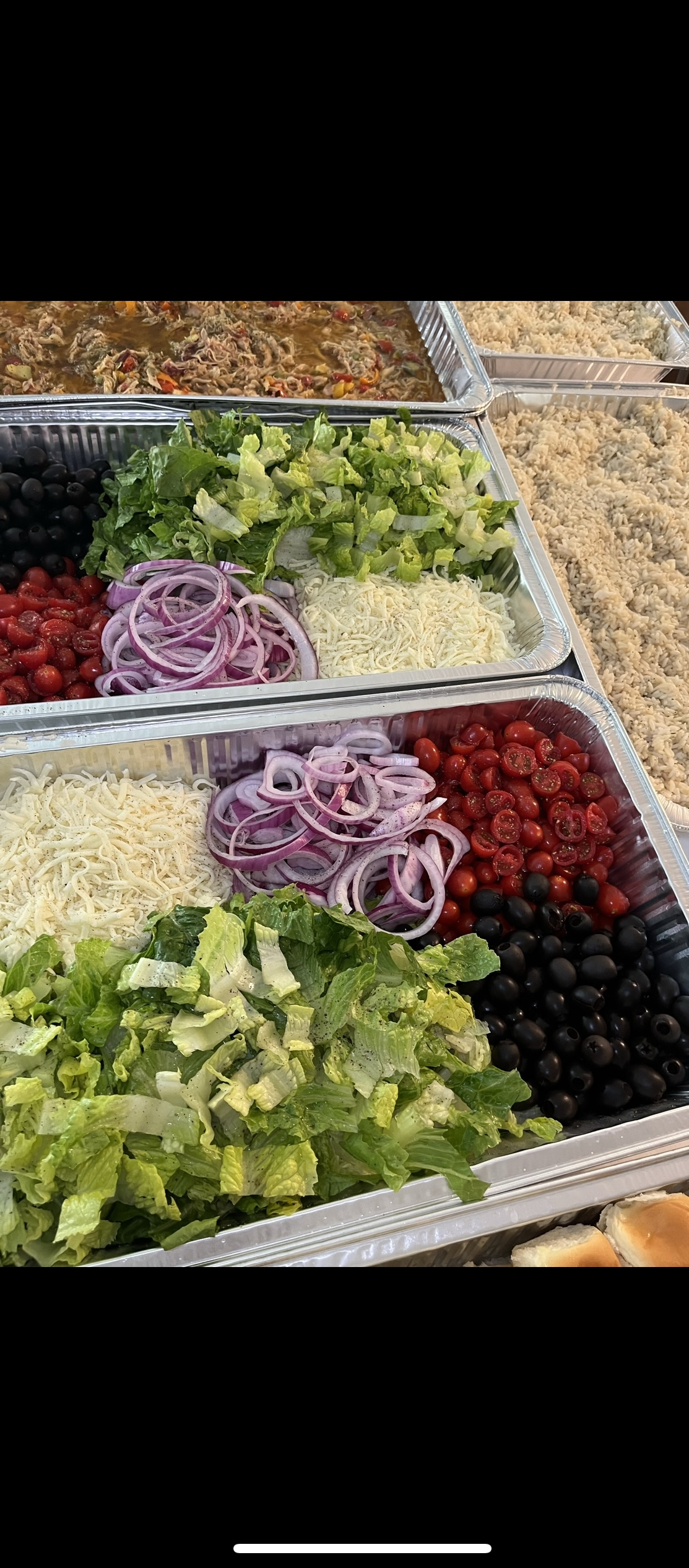 Arranged Food and Objects