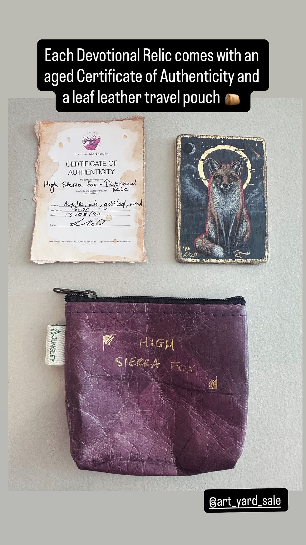 Thumbnail: Devotional Relic - Santa Marta Sabrewing Hummingbird 🔴 SOLD