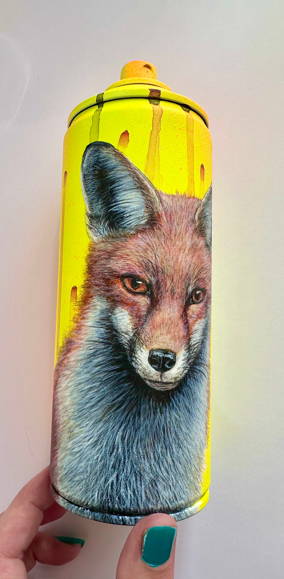 Thumbnail: Urban Canimal Series - Fascinated Fox 🔴 SOLD