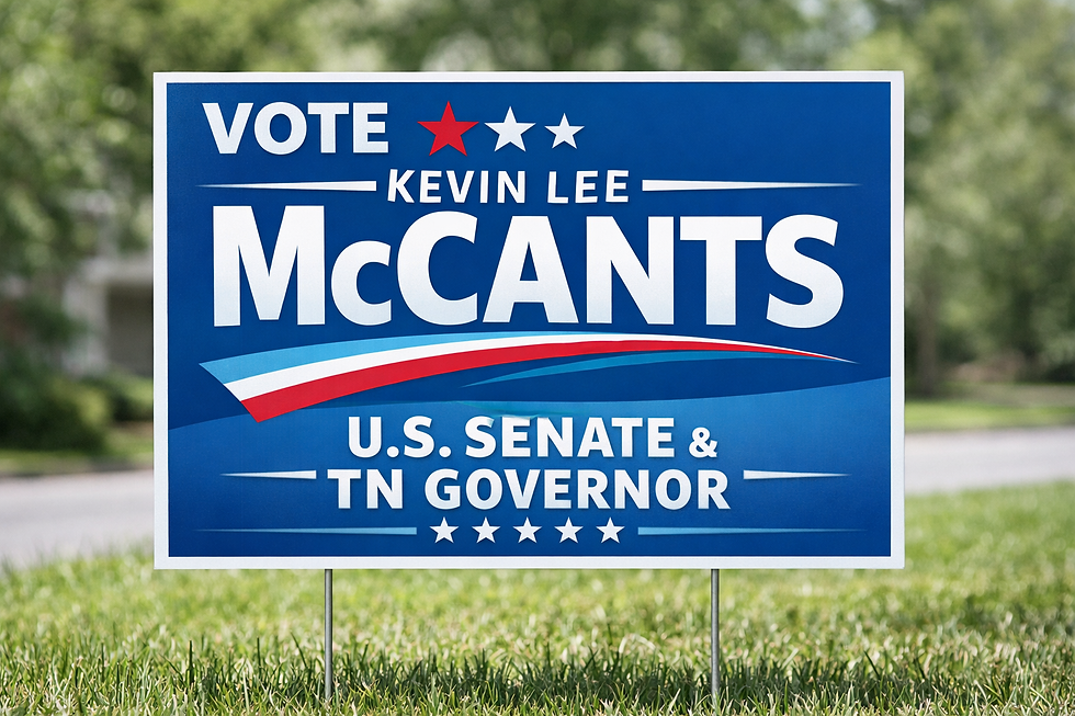 Political sign for McCants' campaign.png