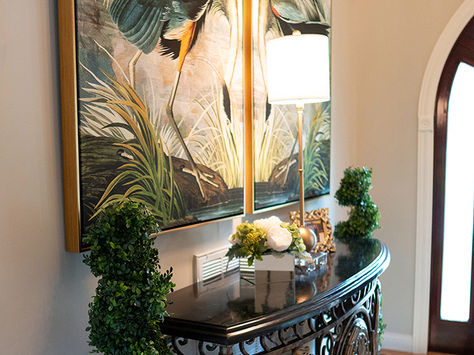 Transitional Glam Foyer Interior Design - Watertown, TN (Wilson County)