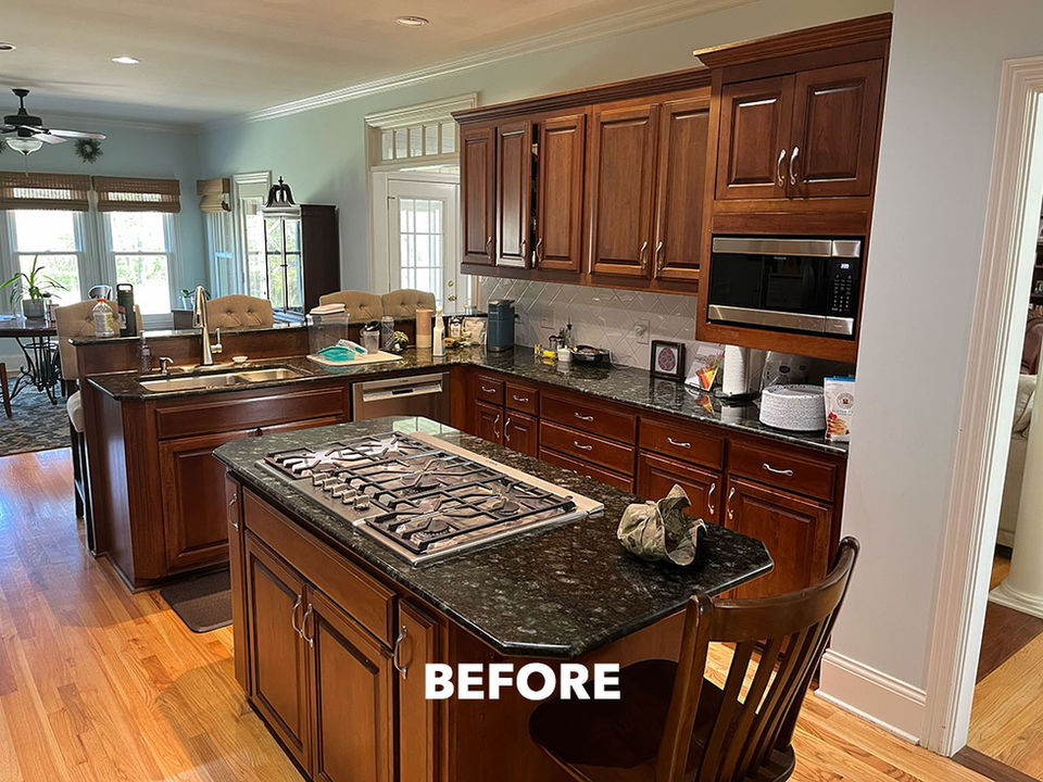 BEFORE Shot of Kitchen