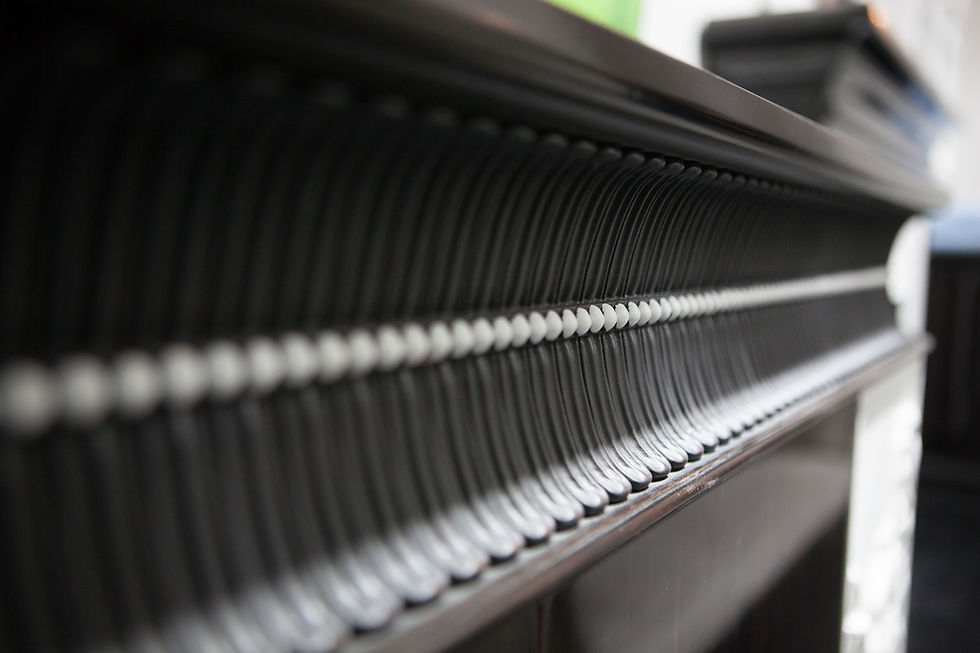 Thumbnail: Handcrafted details of the Alexander's Collection Herons Dresser