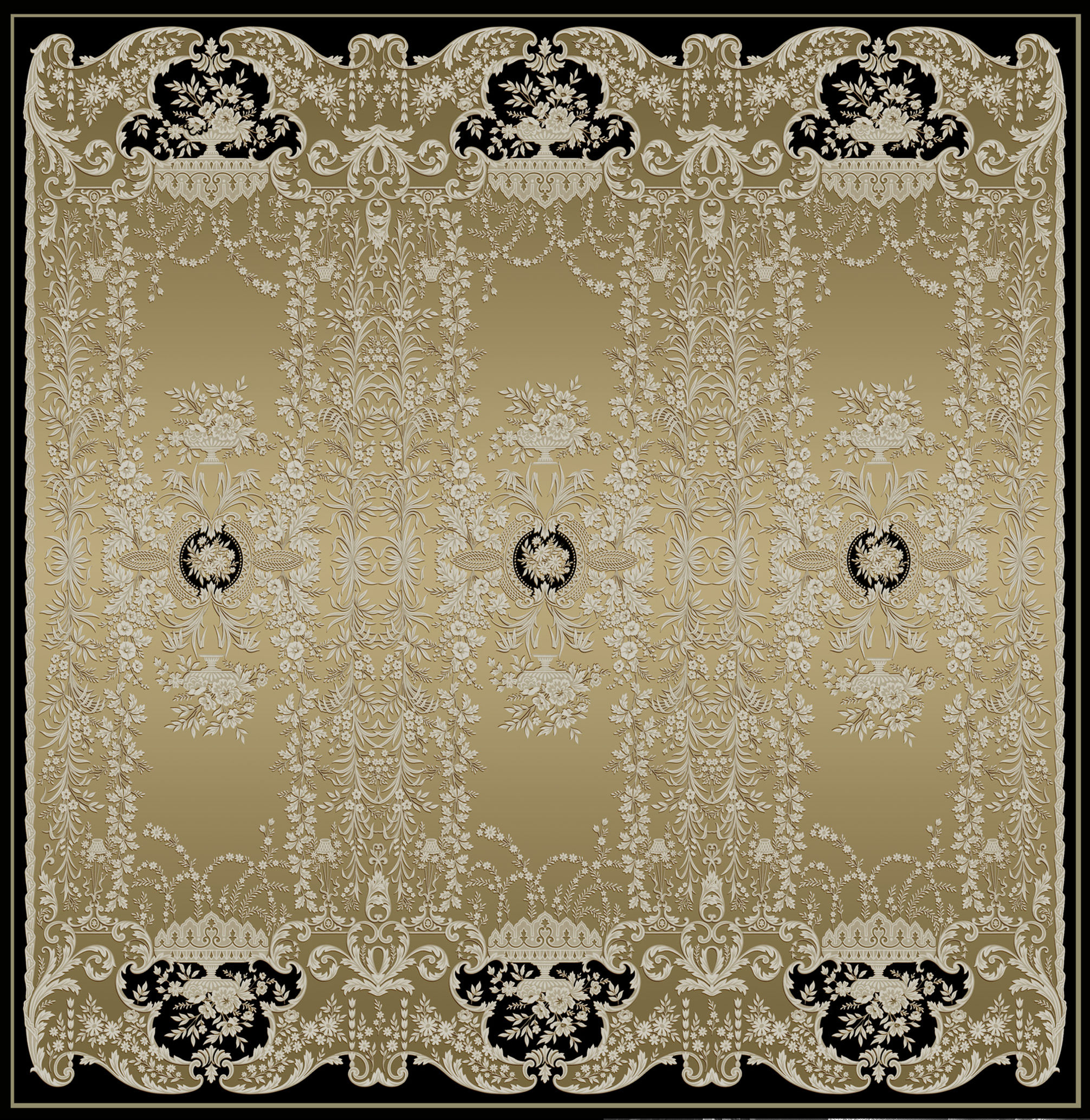 Area rug C-251 "Champs-Elysee"