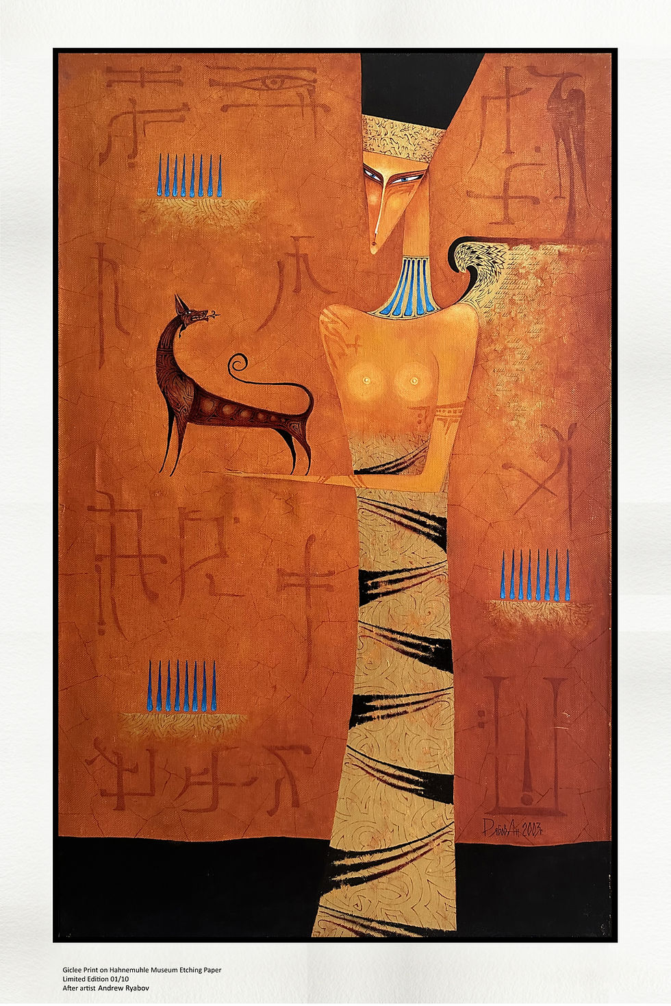 Museum Quality Art Print "Guardian of Time"