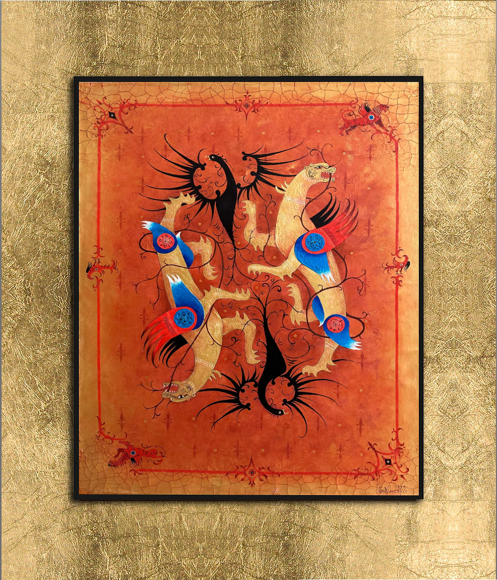 Alexander's Collection gallery. Contemporary painting, oil on canvas , available on 1stDibs