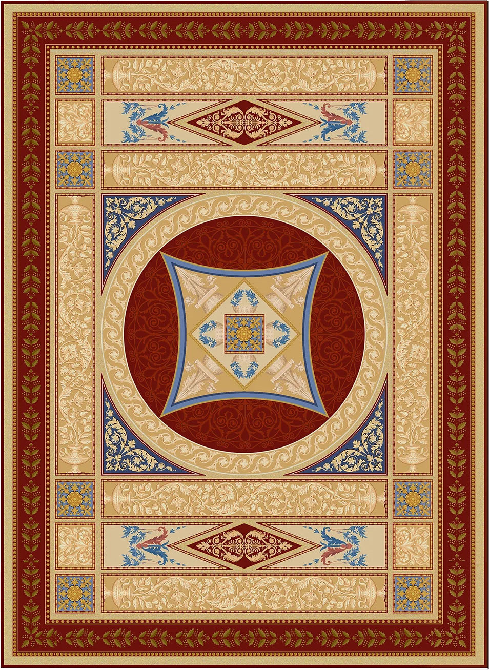 Area rug C-114/1 "Raphael"