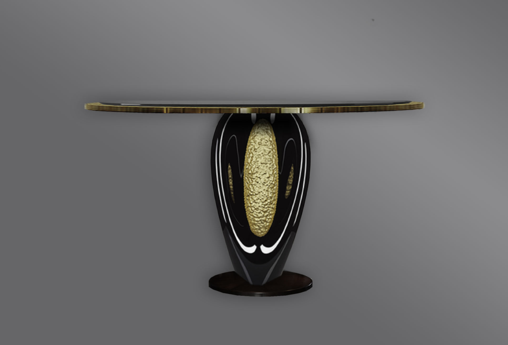 Luxury art furniture console. Alexander's Collection