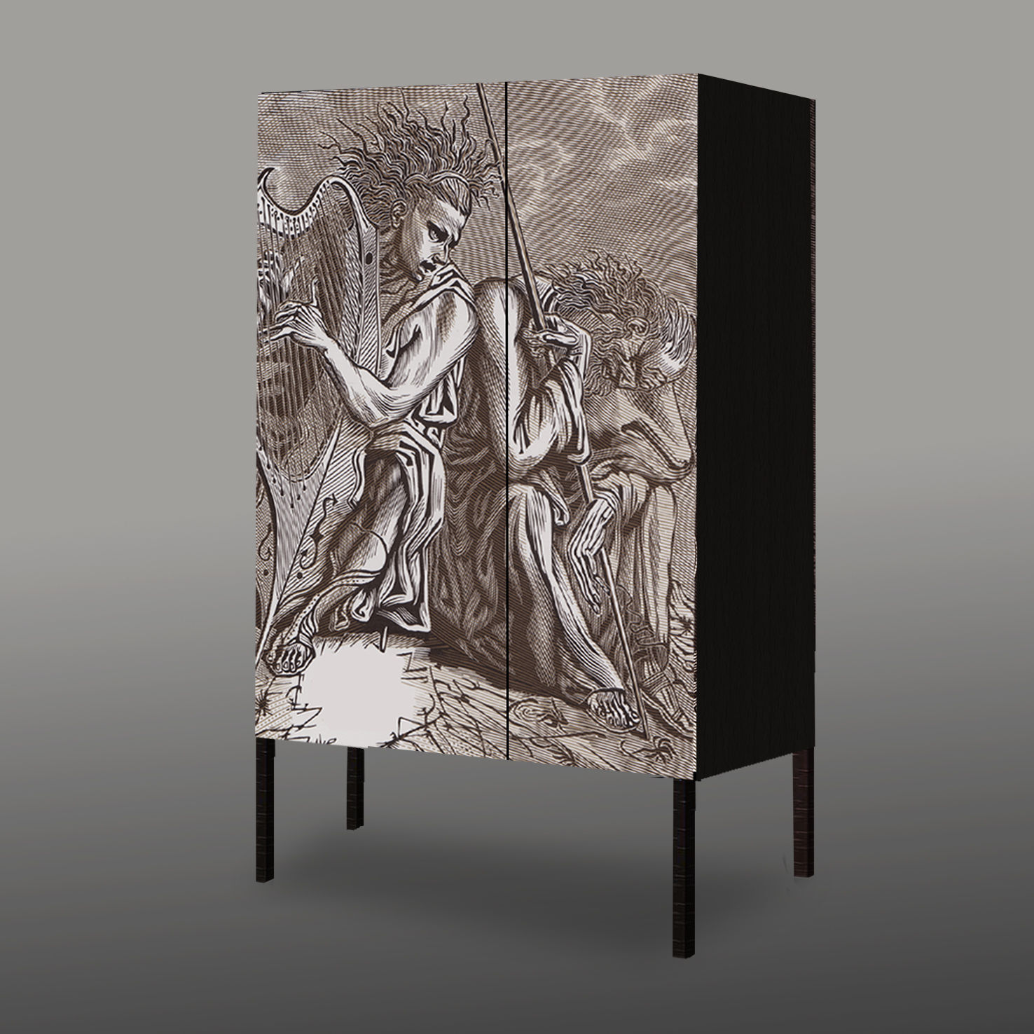 Bar Cabinet "Gavid & Saul"