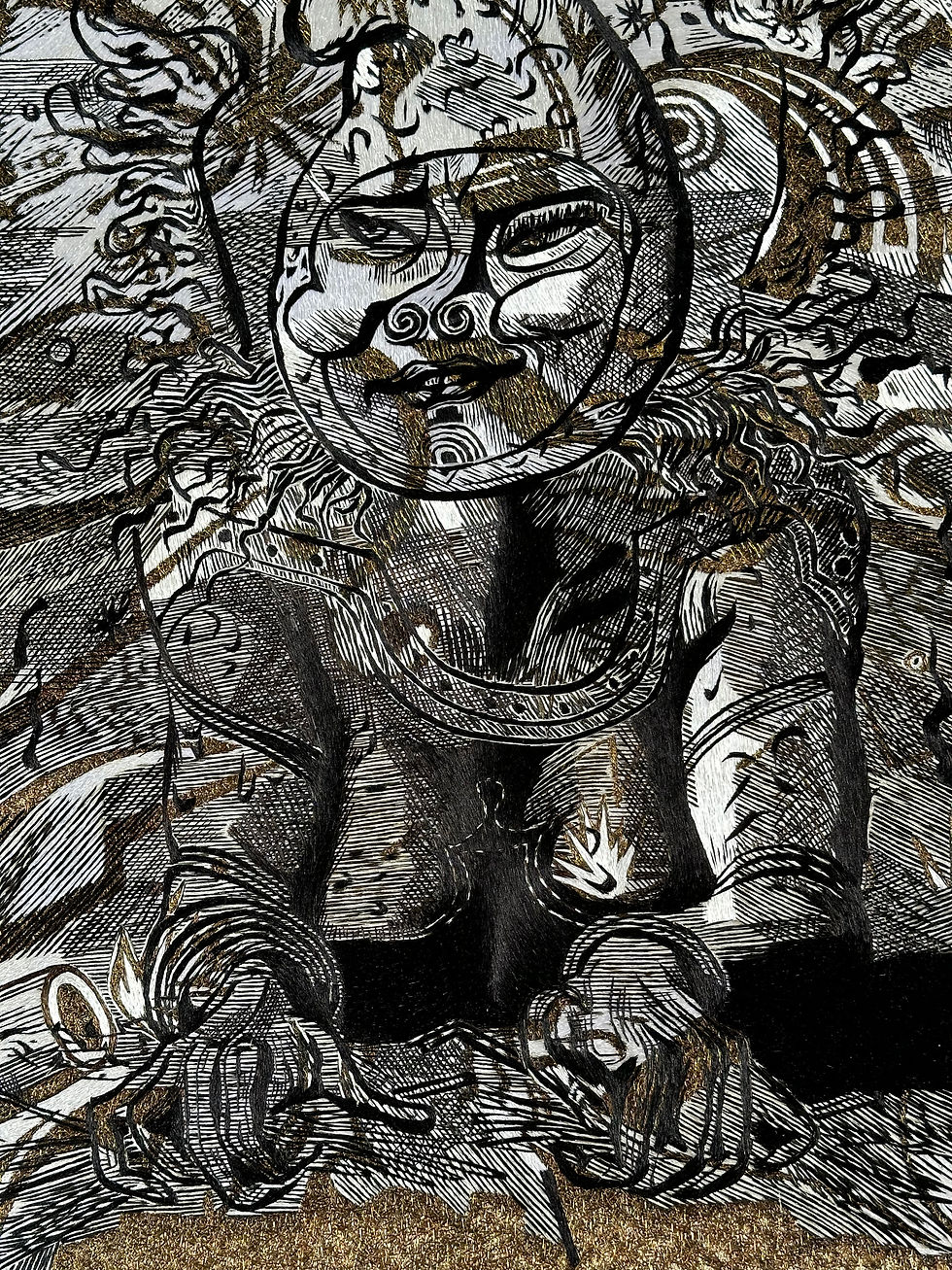 Thumbnail: The Scythians Silk Embroidered Tapestry