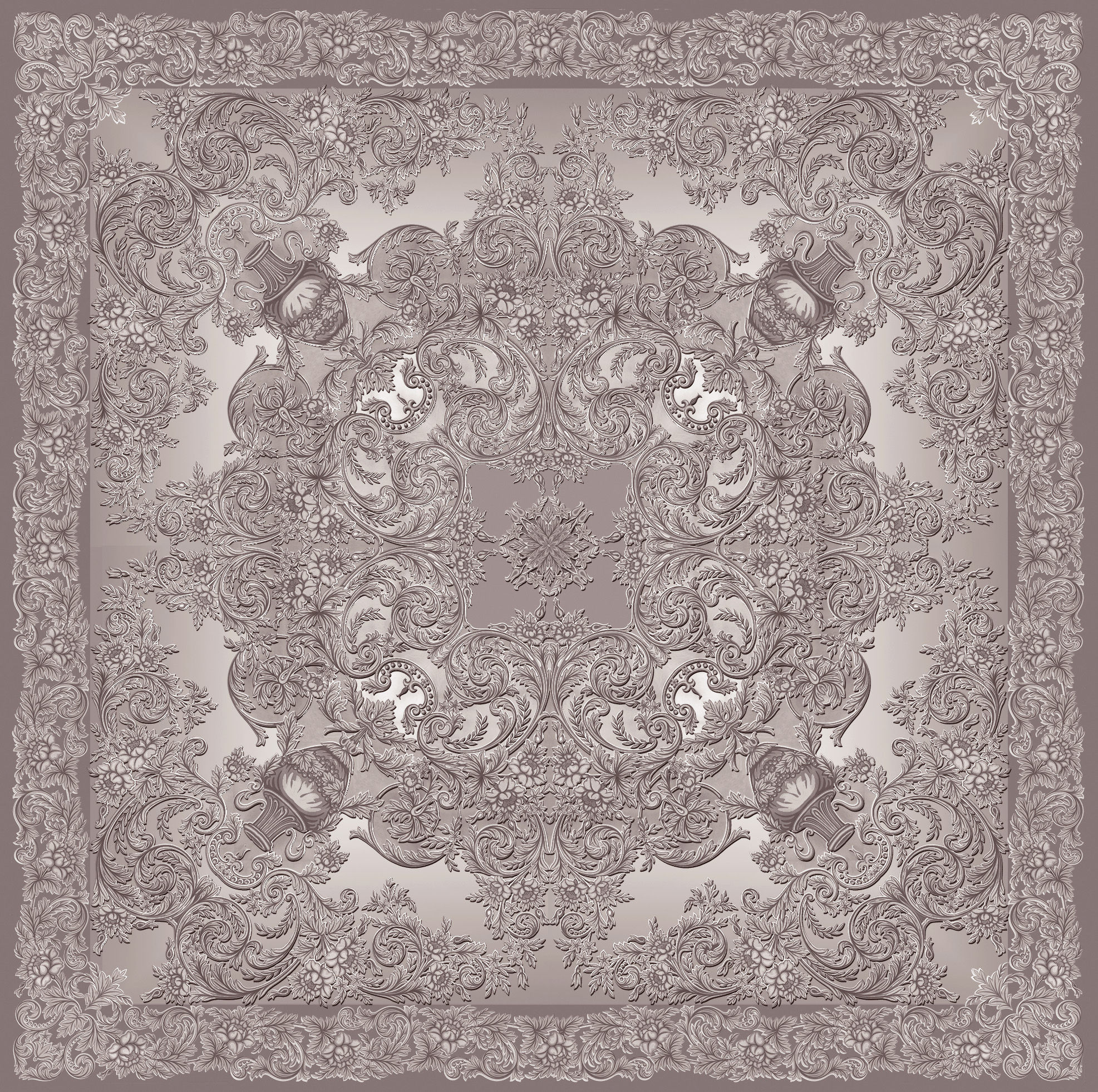 Area rug C-281/3 "Nothern Lights"