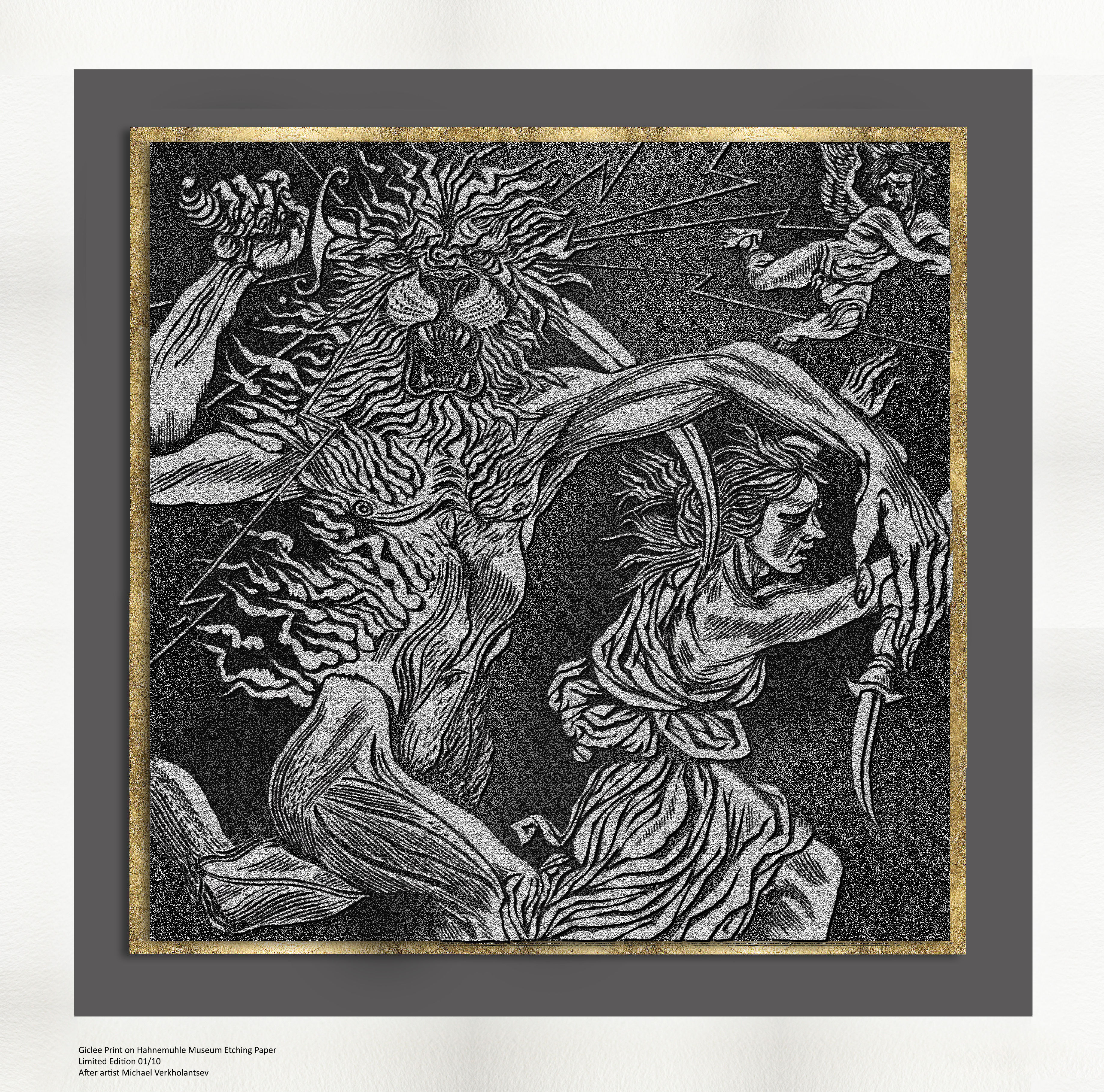 "Anger" The Seven Deadly Sins Collection - Art Print