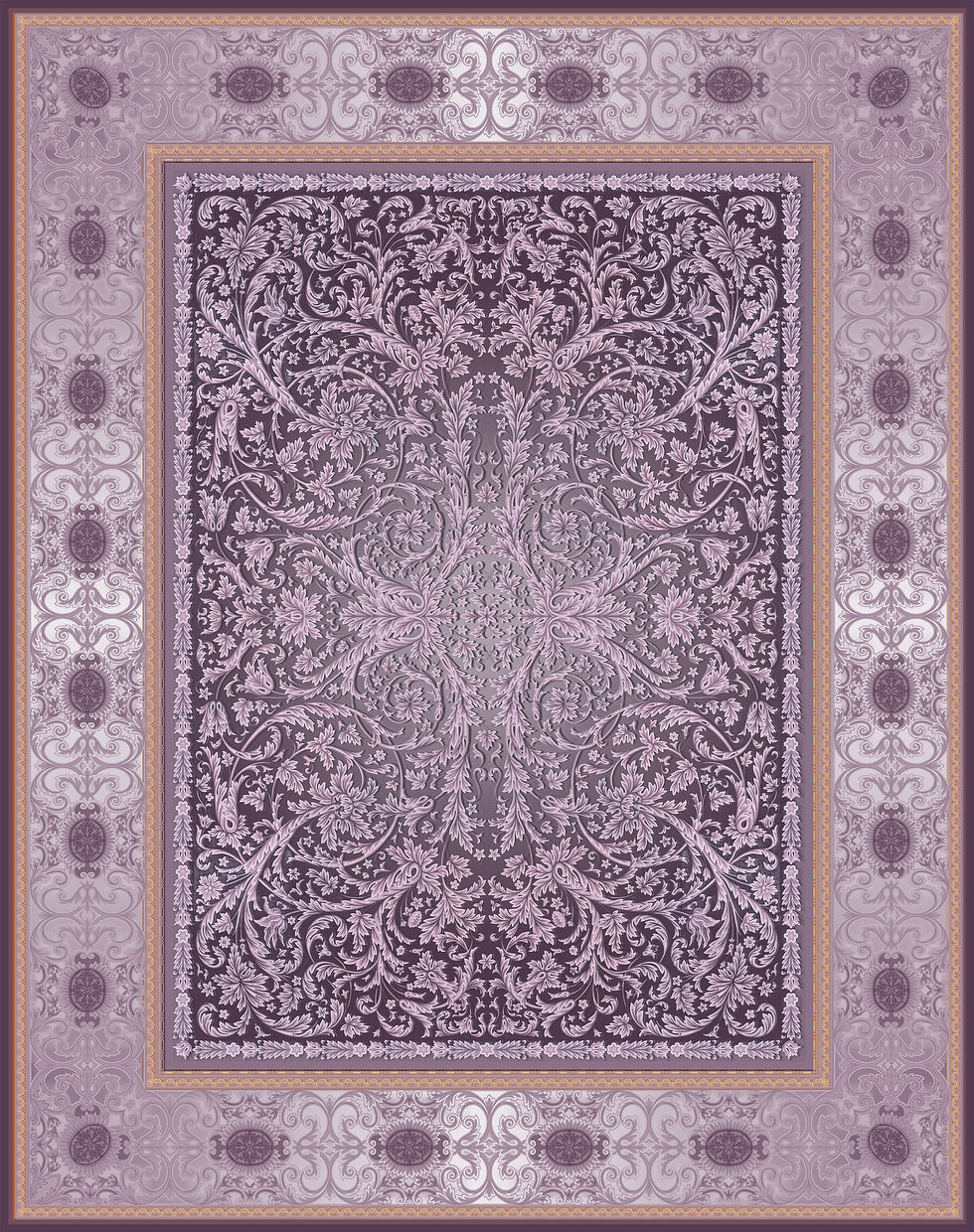 Area rug C-274/3 "Coronation"