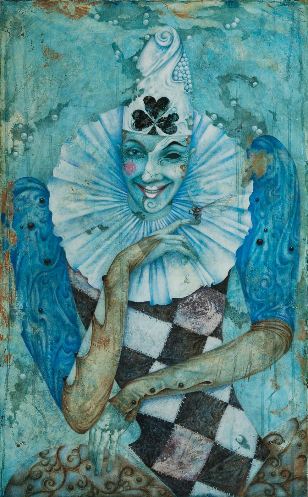 Artist Inna Bagaeva Original painting acryl on canvas