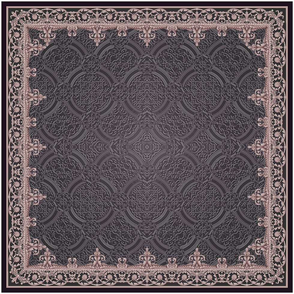Area rug C-249/3 "Chateau"
